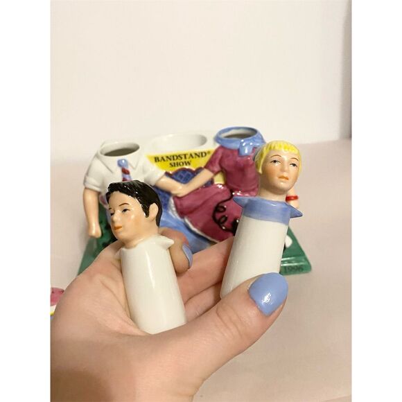 Fitz and Floyd 1996 American Bandstand Novelty Salt & Pepper Shakers - Picture 5 of 6